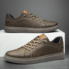 Mens Lace Up Oxford Leather Shoes - VirtuousWares:Global