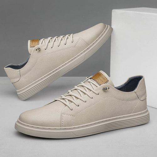 Mens Lace Up Oxford Leather Shoes - VirtuousWares:Global