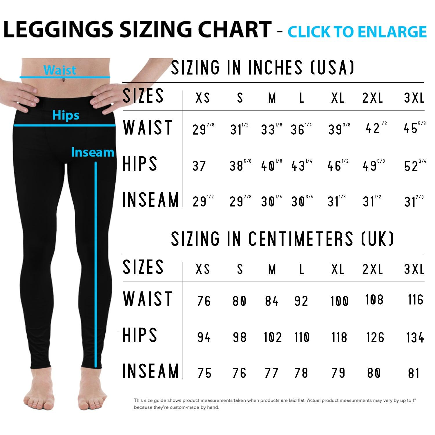 Mens Leggings - Sports Style Leggings - VirtuousWares:Global