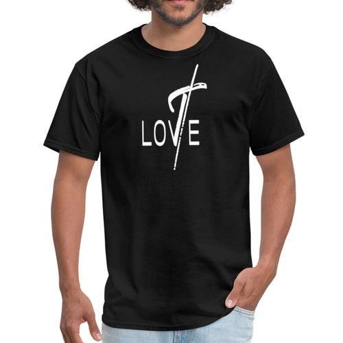 Mens T-shirt, Love Graphic Tee - VirtuousWares:Global