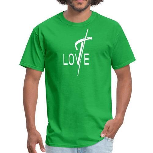 Mens T-shirt, Love Graphic Tee - VirtuousWares:Global