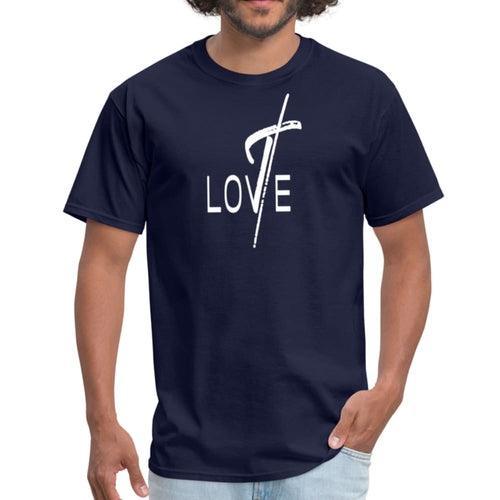 Mens T-shirt, Love Graphic Tee - VirtuousWares:Global