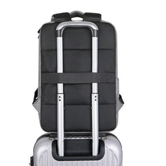 Mens Waterproof Oxford Cloth Backpacks Multifunctional USB Charging - VirtuousWares:Global