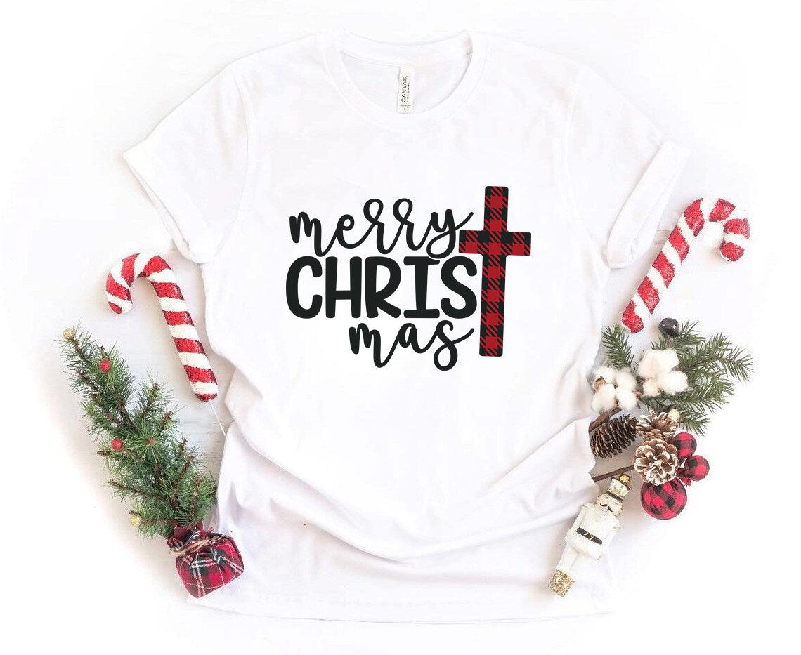 Merry Christmas Cross Shirt - VirtuousWares:Global