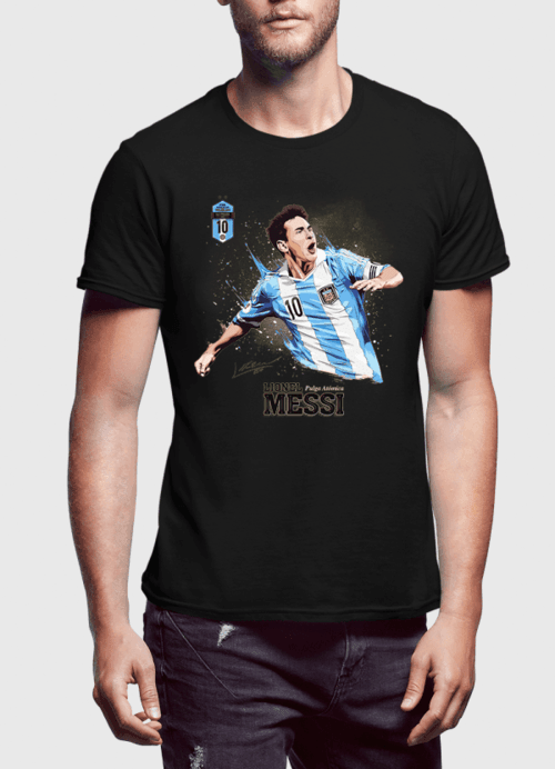 Messi Half Sleeves T-shirt - VirtuousWares:Global