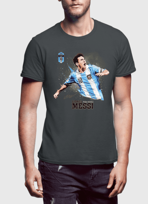 Messi Half Sleeves T-shirt - VirtuousWares:Global