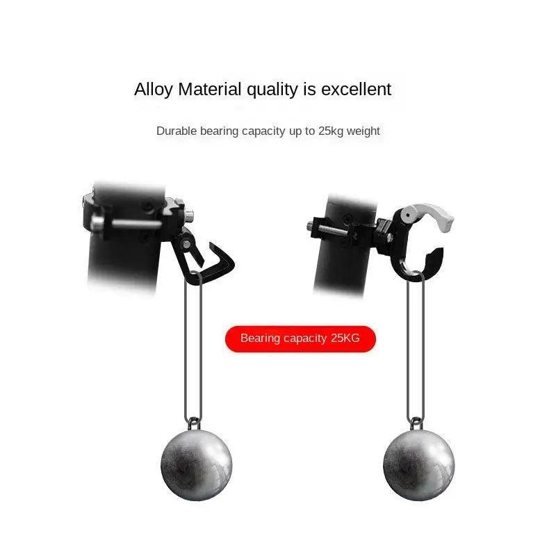 Metal Hanging Bag Hook for Xiaomi M365 Pro 1S Pro2 Mi3 Mi4 Pro Electric Scooter Hanger Hook for Ninebot Max G30 Es1 2 3 F20 F40 - VirtuousWares:Global