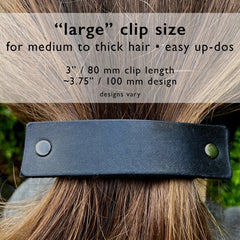 Metallic Emerald Green and Silver Embossed Mandala Leather Hair - VirtuousWares:Global