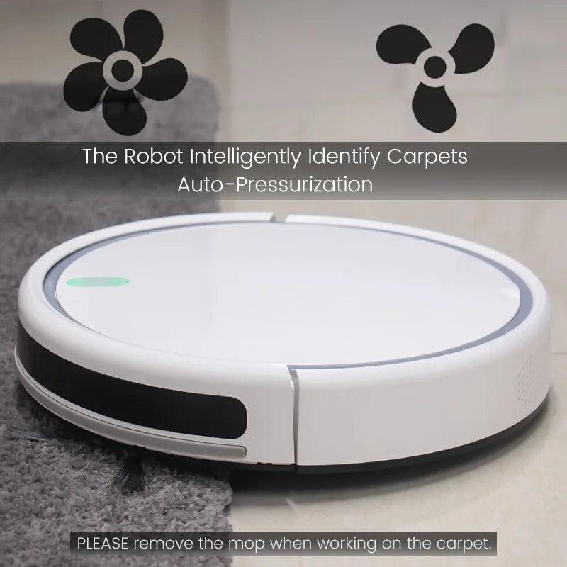 Mi Robot Vacuum Cleaner Auto Reharge APP And Voice Control Sweep and Wet Mopping Floors HEPA Filter Electric Water Tank - VirtuousWares:Global
