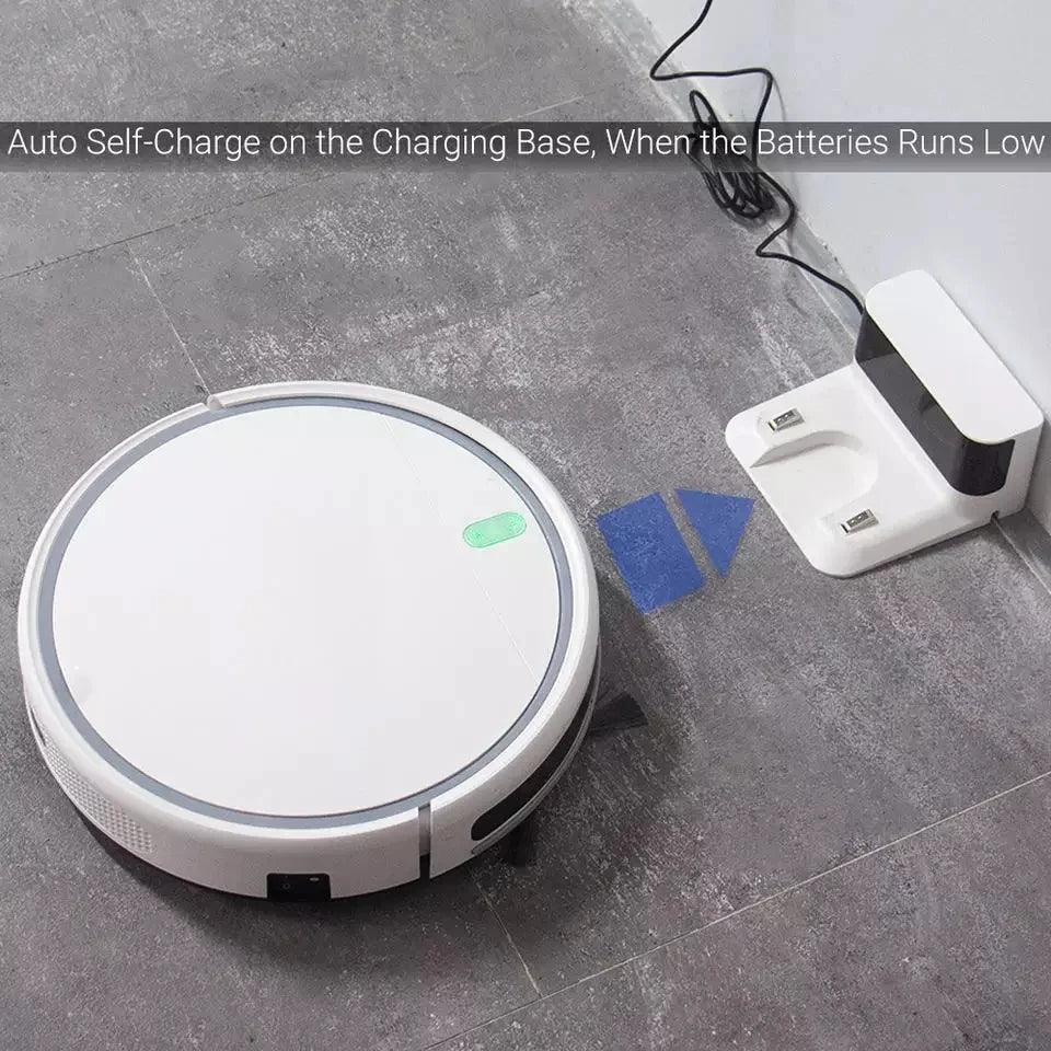 Mi Robot Vacuum Cleaner Auto Reharge APP And Voice Control Sweep and Wet Mopping Floors HEPA Filter Electric Water Tank - VirtuousWares:Global