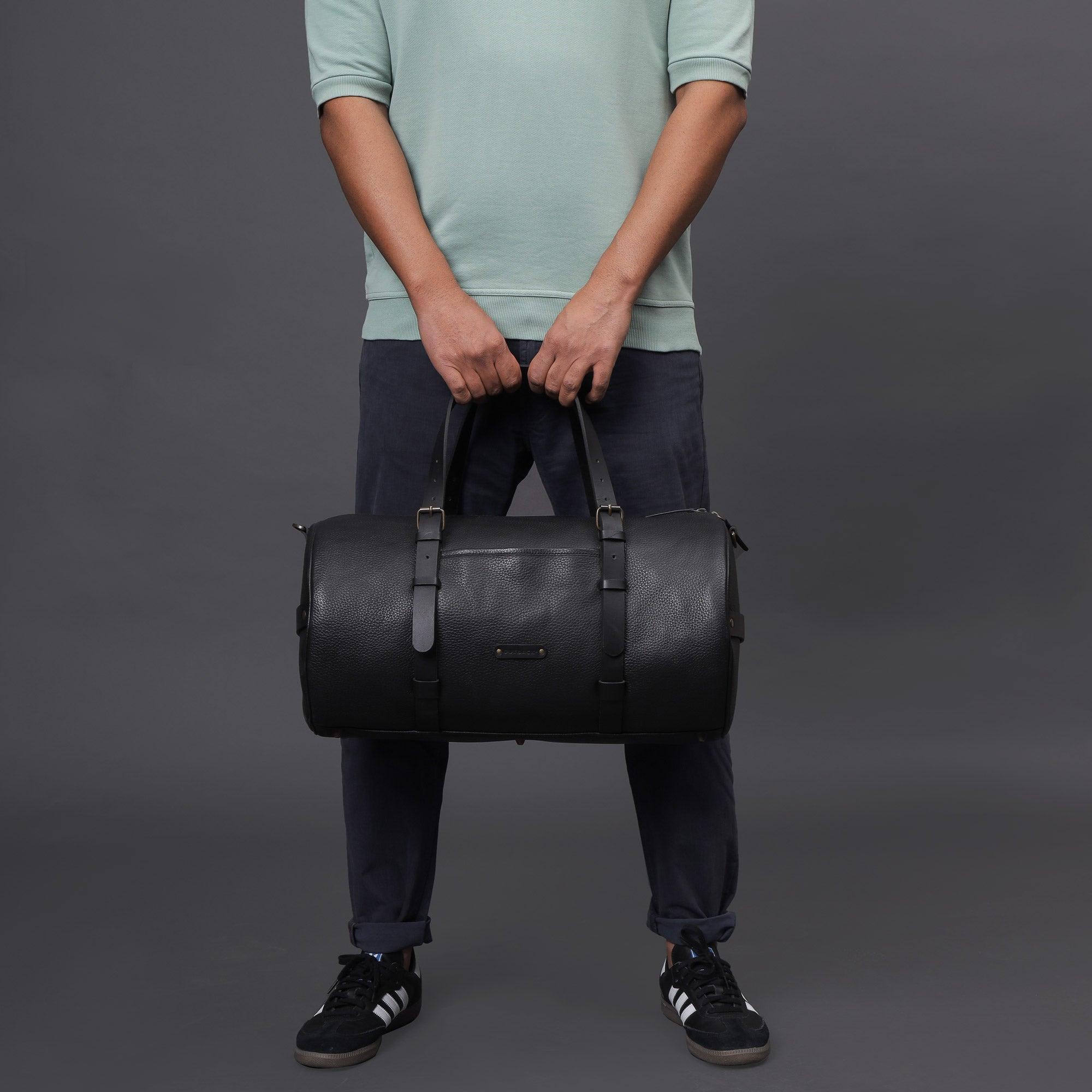 Miami Leather Gym Bag - VirtuousWares:Global