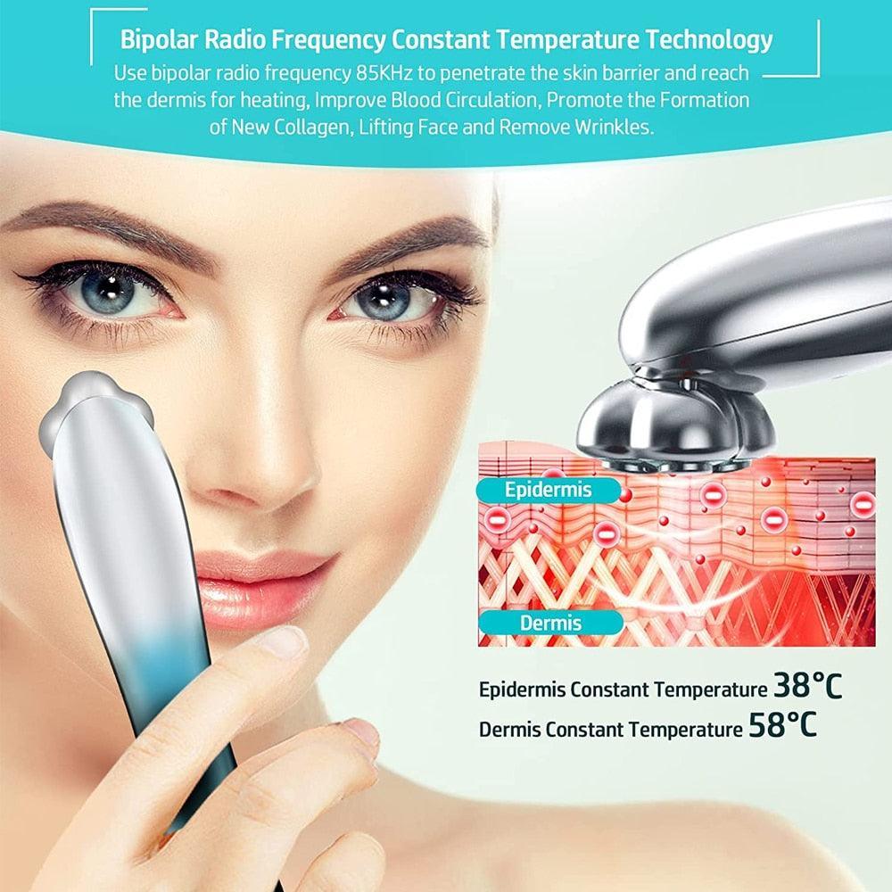 Microcurrent Facial Device RF Radio Frequency Eye Skin Tighten & Anti - VirtuousWares:Global