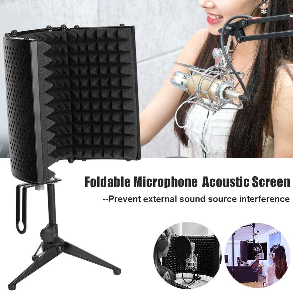 Microphone Isolation Shield Studio Mic Sound - VirtuousWares:Global