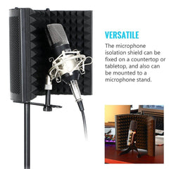 Microphone Isolation Shield Studio Mic Sound - VirtuousWares:Global