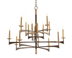 Mid-Century Sixteen-Light Chandelier - VirtuousWares:Global