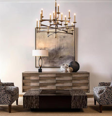 Mid-Century Sixteen-Light Chandelier - VirtuousWares:Global
