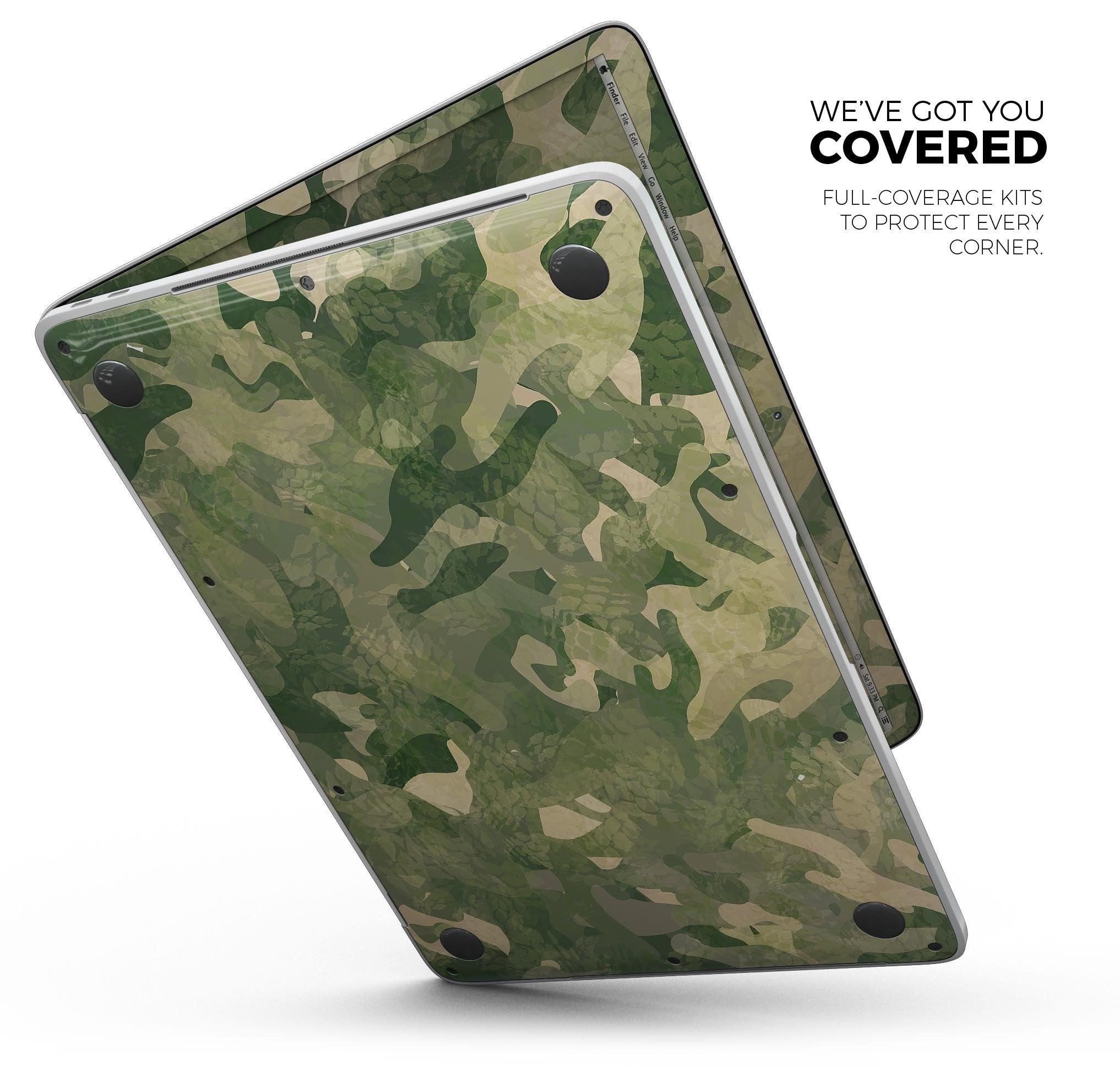 Military Jungle Camouflage V3 - Skin Decal Wrap Kit Compatible with - VirtuousWares:Global