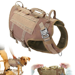 Military Tactical Dog Harness Service Dog Training - VirtuousWares:Global