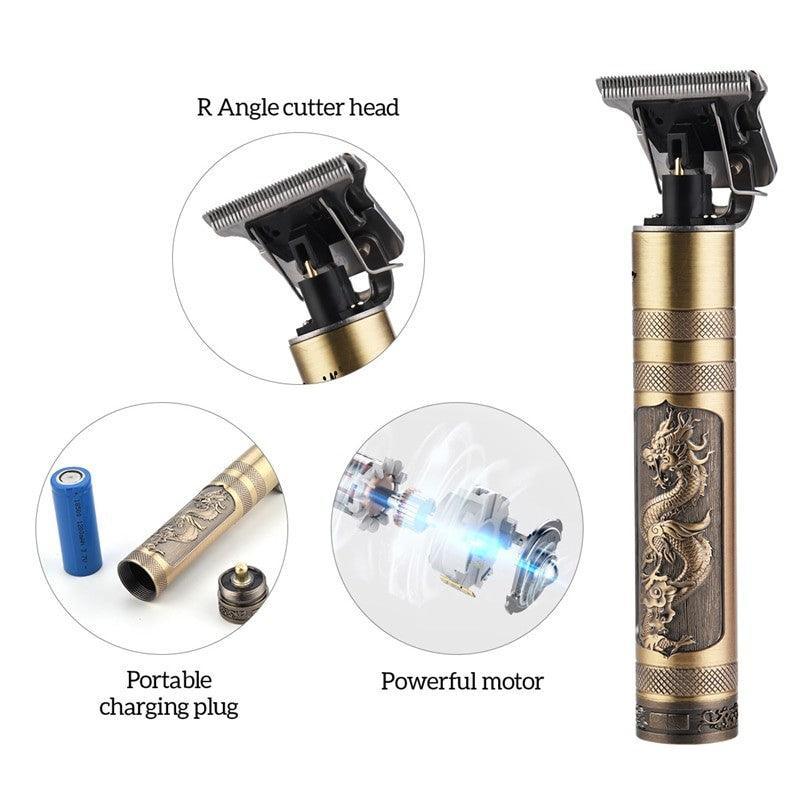 Mini Hair Clipper Electric Hair Trimmer for Travel Use in Low Noise El - VirtuousWares:Global