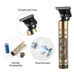 Mini Hair Clipper Electric Hair Trimmer for Travel Use in Low Noise El - VirtuousWares:Global