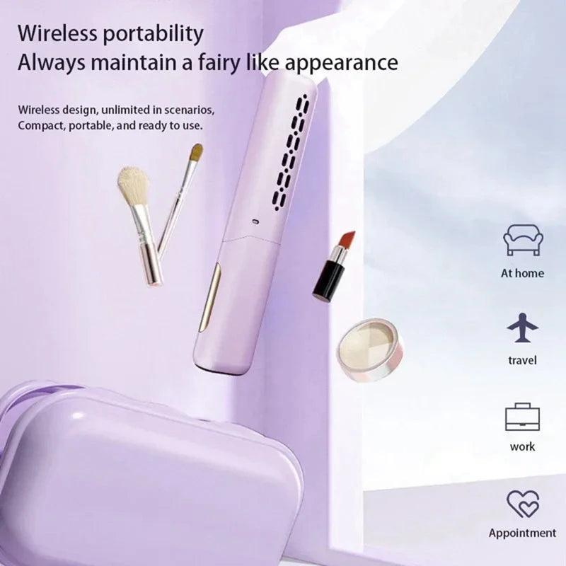Mini Hair Straightener Professional Quick Heated Electric Hot Comb - VirtuousWares:Global