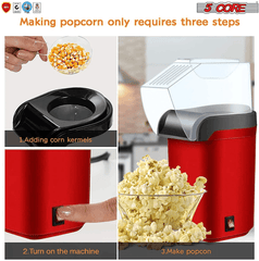 Mini Household Electric Popcorn Maker Machine - VirtuousWares:Global