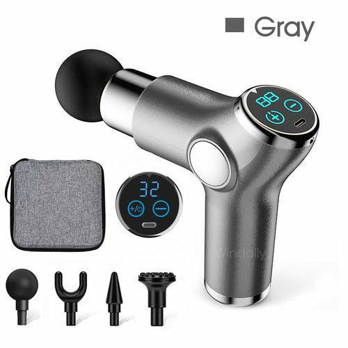 Mini LCD Massage Gun 32 Speed Touch Screen Deep Tissue - VirtuousWares:Global