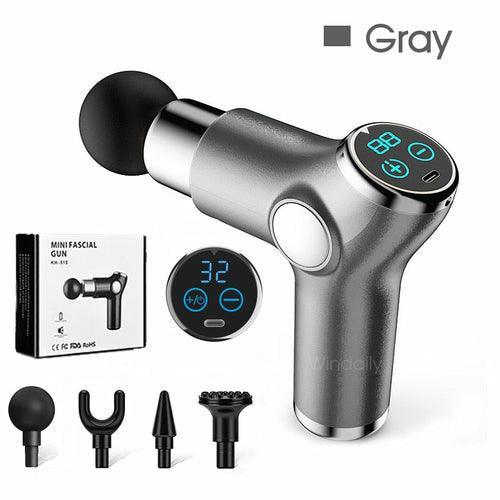 Mini LCD Massage Gun 32 Speed Touch Screen Deep Tissue - VirtuousWares:Global