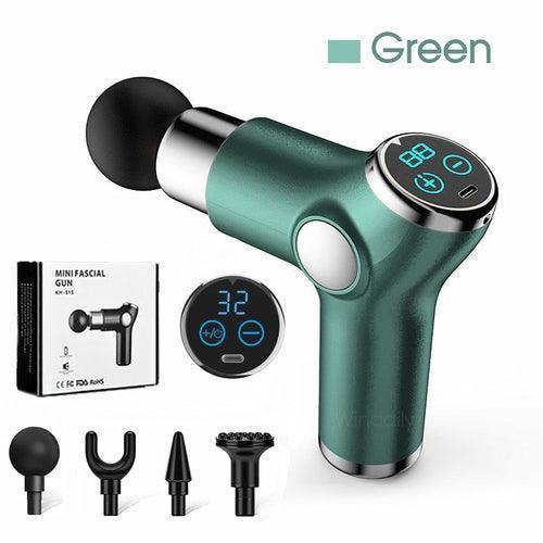 Mini LCD Massage Gun 32 Speed Touch Screen Deep Tissue - VirtuousWares:Global