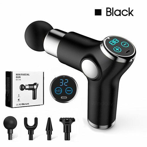 Mini LCD Massage Gun 32 Speed Touch Screen Deep Tissue - VirtuousWares:Global