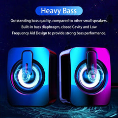 Mini RGB Computer Speaker - VirtuousWares:Global