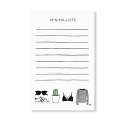 Minima-List Notepad - VirtuousWares:Global