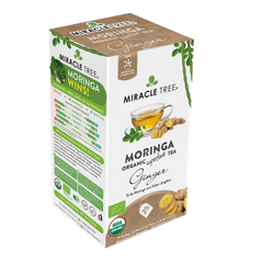 Miracle Tree's Organic Moringa Tea, Ginger - VirtuousWares:Global