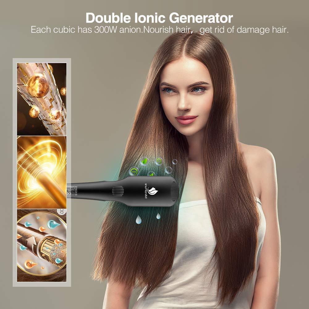 Miropure Enhanced Hair Straightener Brush with Anti-Scald - VirtuousWares:Global