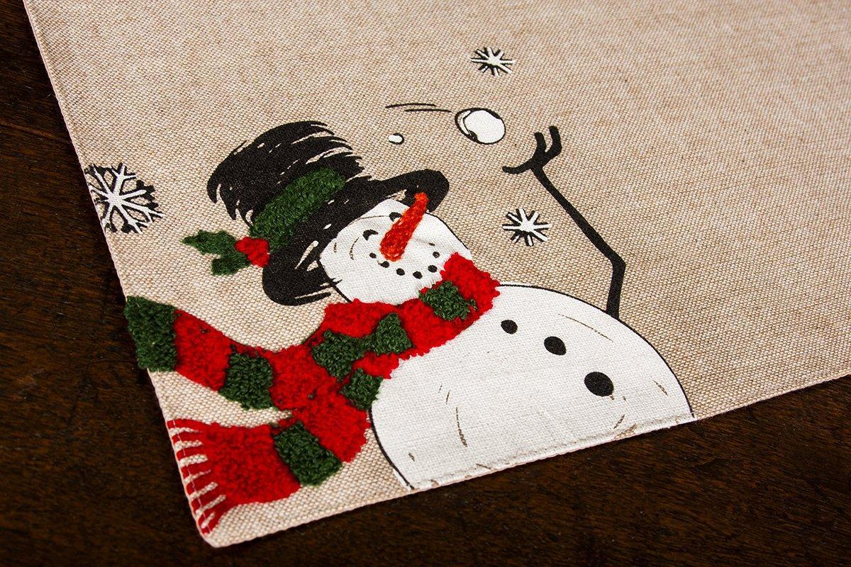 ML17128-Frosty Placemats 13''x18'', Set of 4 - VirtuousWares:Global