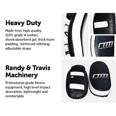 MMA Kick Boxing Pads Curved Strike Shield Punching Bag Focus Arm Muay - VirtuousWares:Global