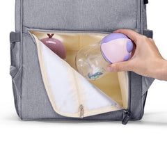 Modern Quilted Diaper Bag Backpack - VirtuousWares:Global