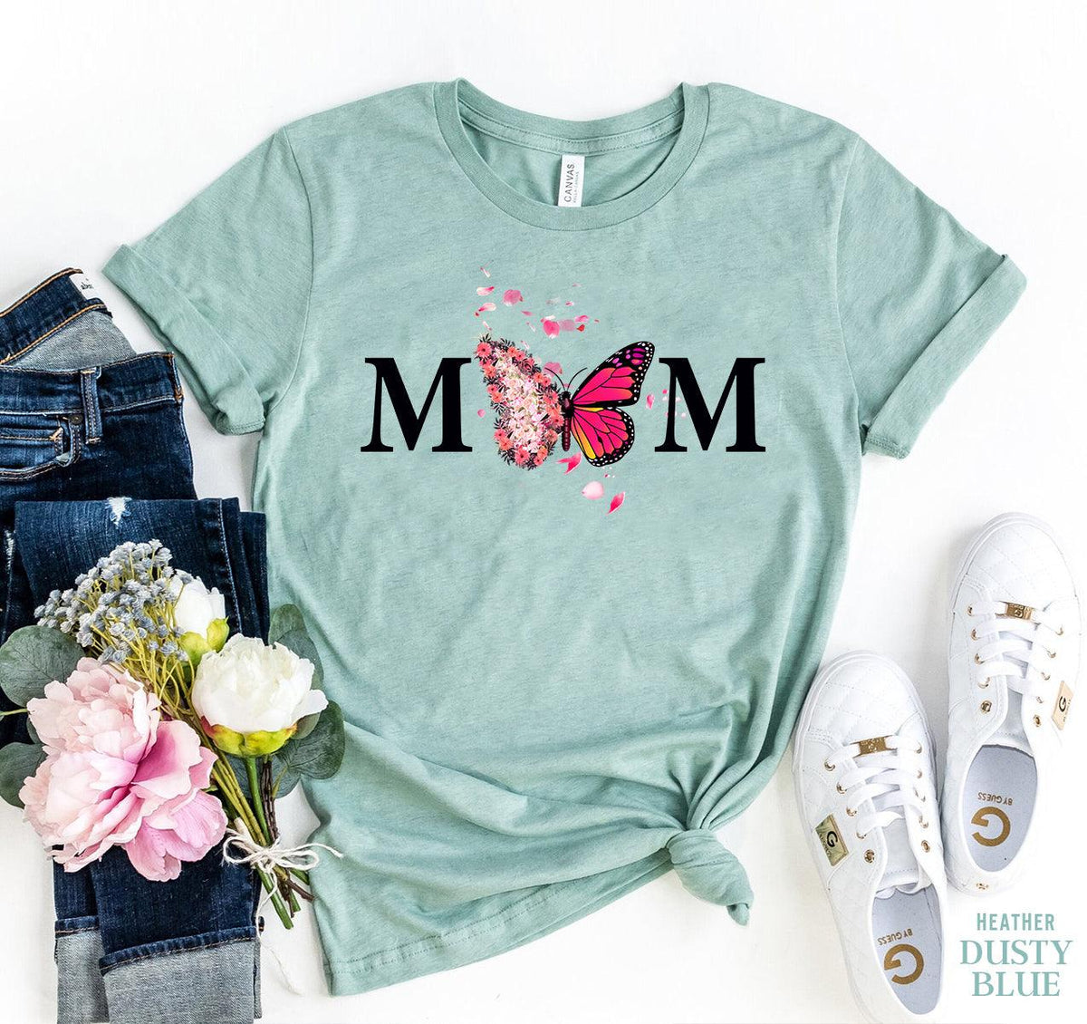 Mom Butterfly T-shirt - VirtuousWares:Global