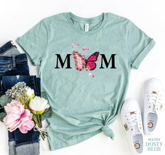 Mom Butterfly T-shirt - VirtuousWares:Global