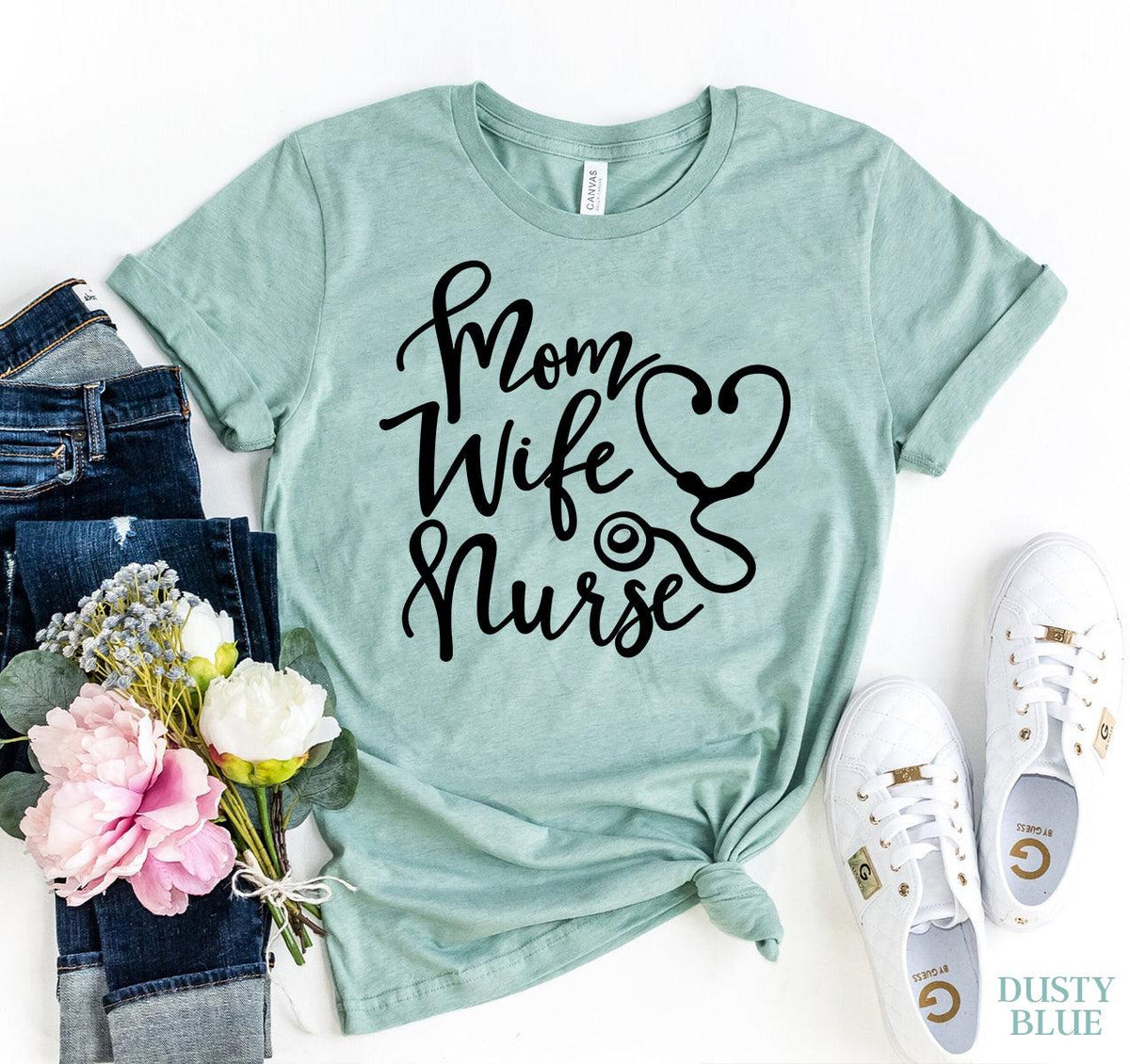 Mom Wife Nurse T-shirt - VirtuousWares:Global