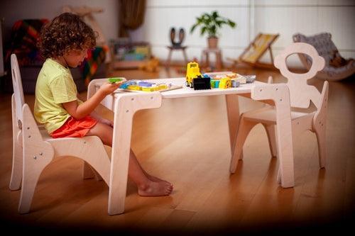 Montessori Table and Chair Set - VirtuousWares:Global