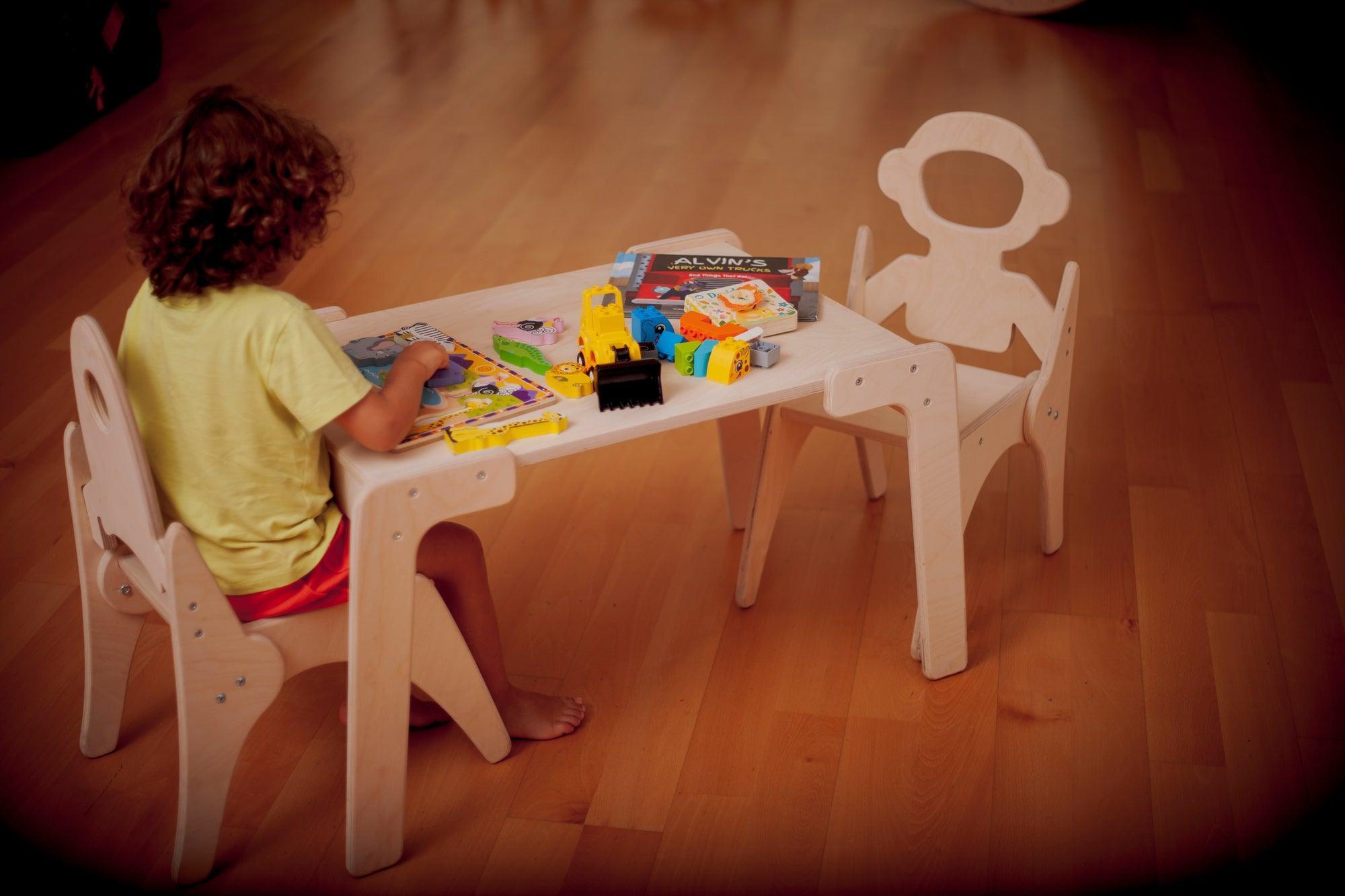 Montessori Table and Chair Set - VirtuousWares:Global