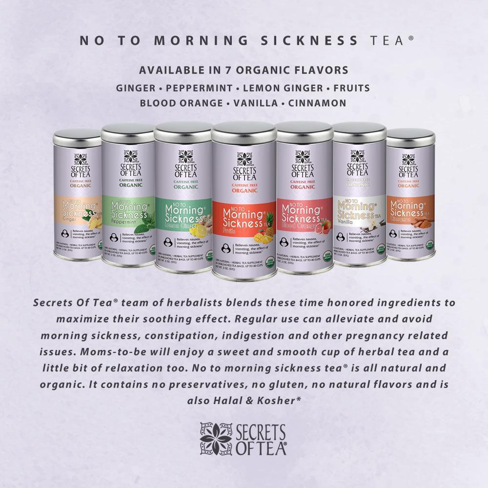 Morning Sickness Tea - Peach and Ginger: 40 Cups - VirtuousWares:Global