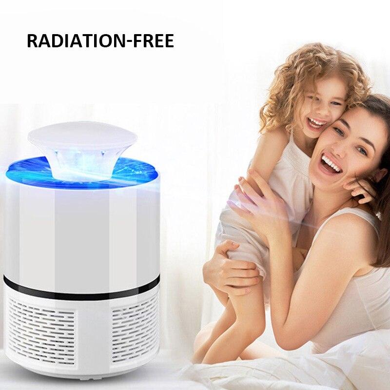 Mosquito Killer Light USB Anti Fly Electric Mosquito Lamp Home LED Bug - VirtuousWares:Global