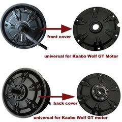 Motor's Cover Engine Cover Motor 60V 72V 1200W 1500W 2000W for Kaabo - VirtuousWares:Global