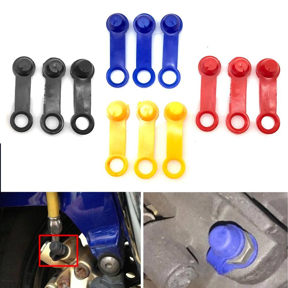 Motorcycle Accessories Brake Pump Drain Caliper Nipple Cover For Grips - VirtuousWares:Global