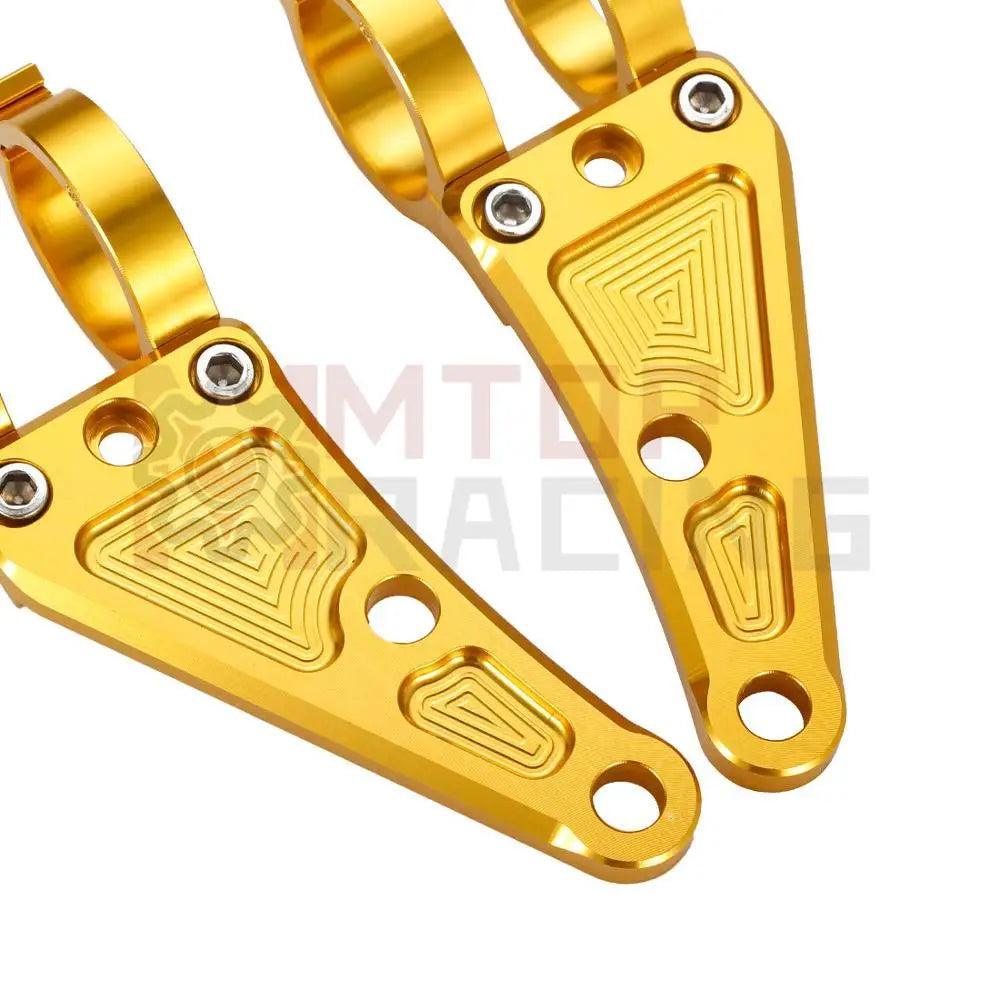 Motorcycle CNC Headlight Mount Bracket 30mm 33mm 35mm 37mm 39mm 41mm - VirtuousWares:Global
