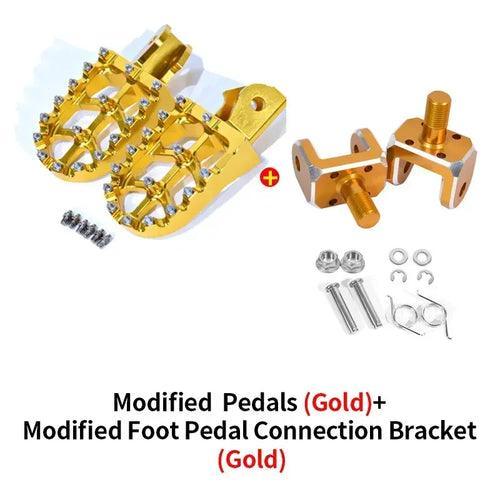 Motorcycle Footpegs Foot Pegs Rests Pedals For Surron Sur-Ron Light - VirtuousWares:Global