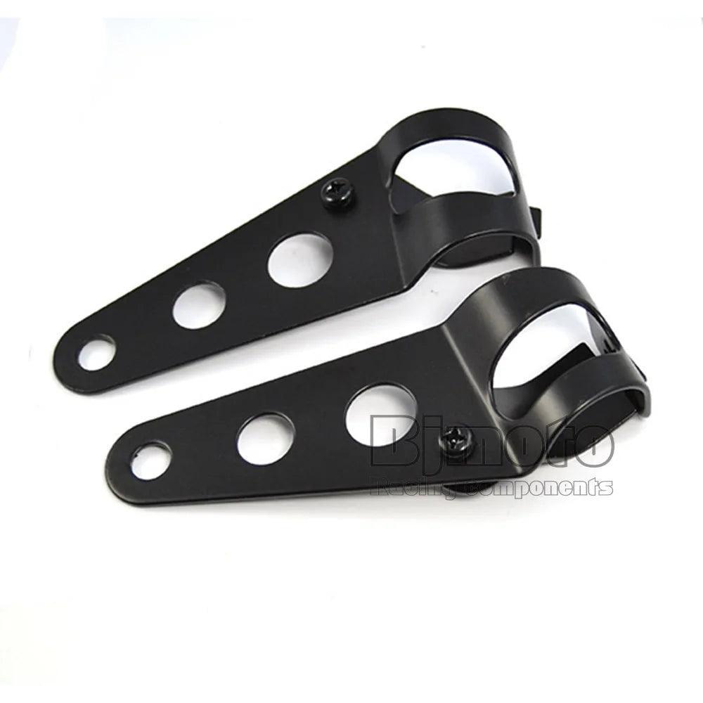 Motorcycle Headlight Mount Bracket Fork 23mm-43mm Head Lamp Support - VirtuousWares:Global