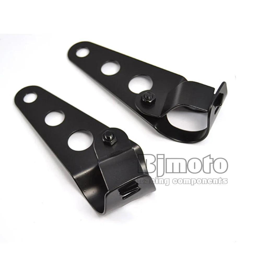 Motorcycle Headlight Mount Bracket Fork 23mm-43mm Head Lamp Support - VirtuousWares:Global